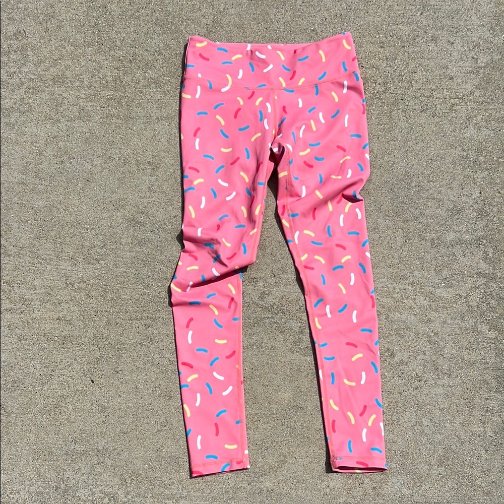 Small |Feed me Fight me | Sprinkles Print Leggings | Ice Cream 🍦 - Picture 2 of 5